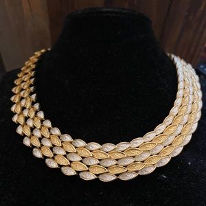 Vintage ERWIN PEARL Egyptian revival necklace vintage
